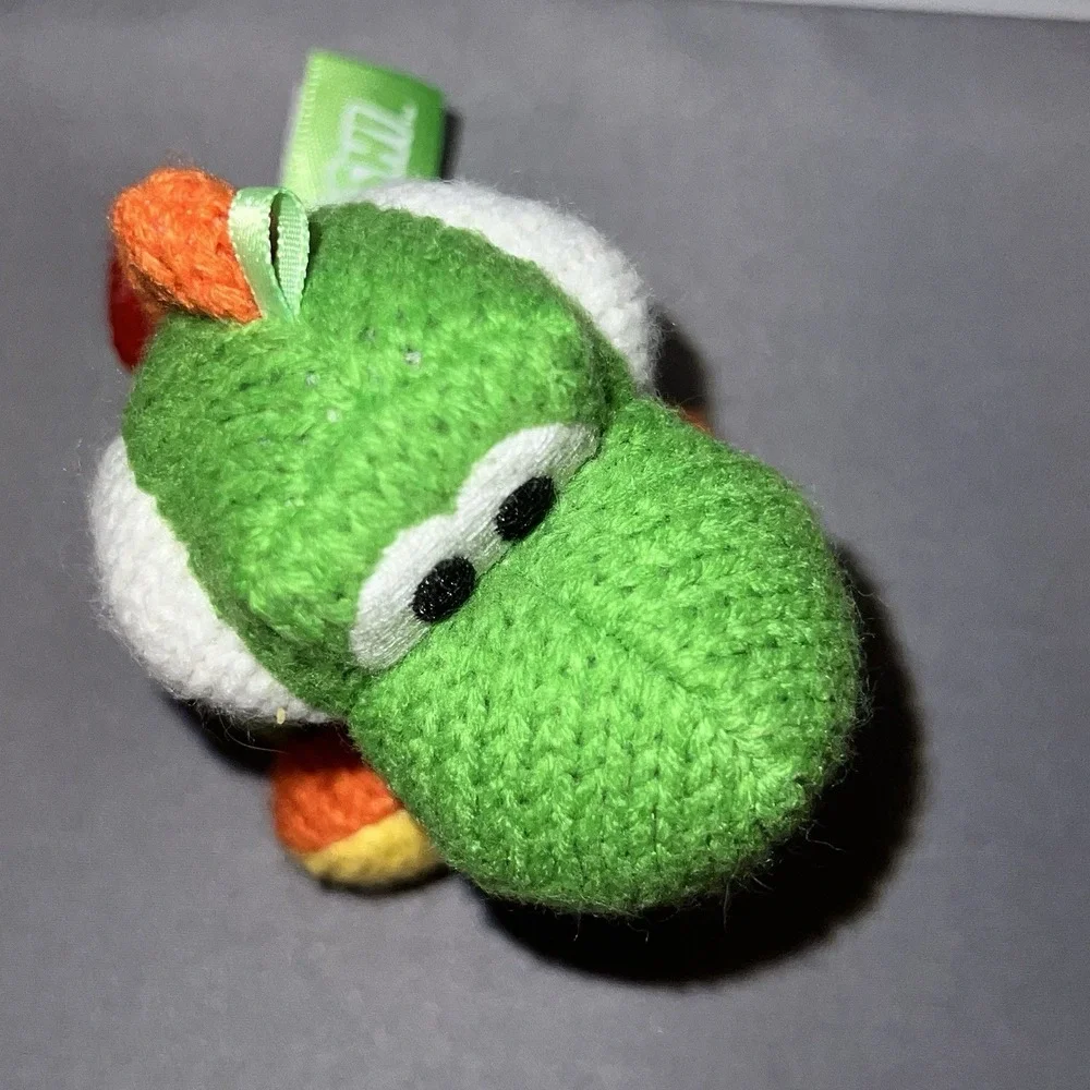 Yoshi Nintendo Switch Amiibo Yoshi's Woolly World Green Yarn 3DS WII U Toy Rare